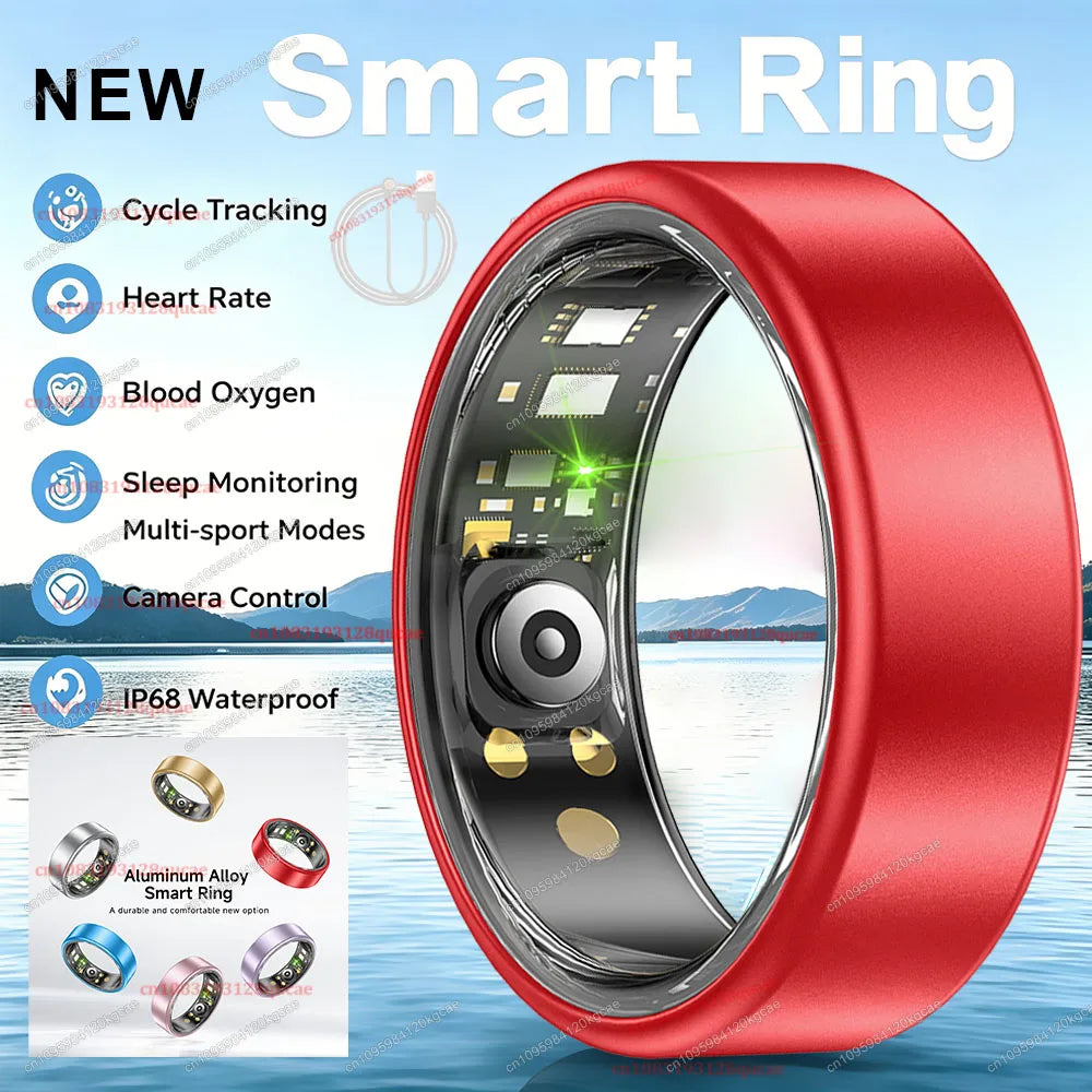 Bague Connectée  Smart Ring R10-Suivi Santé & Sport- Mixte