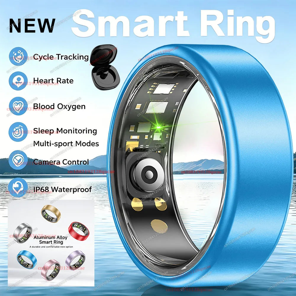Bague Connectée  Smart Ring R10-Suivi Santé & Sport- Mixte