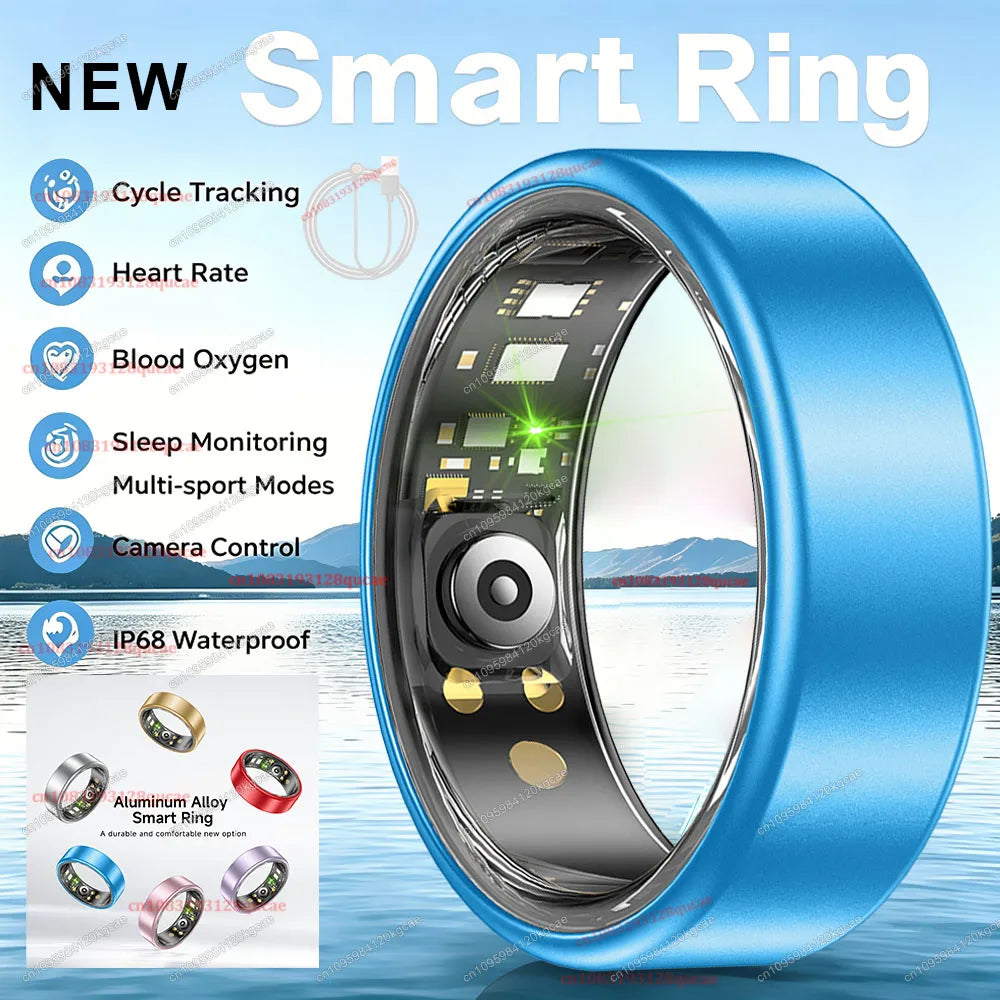 Bague Connectée  Smart Ring R10-Suivi Santé & Sport- Mixte