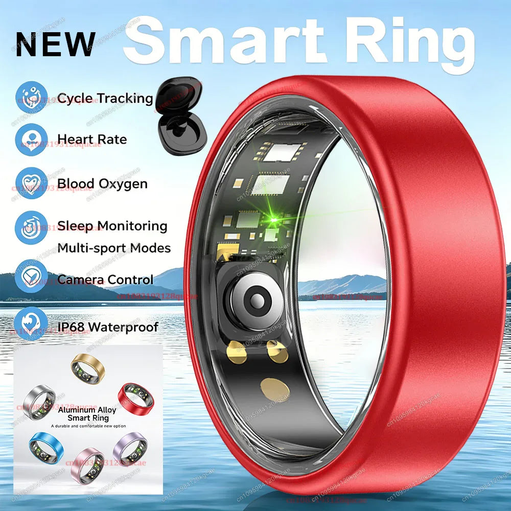 Bague Connectée  Smart Ring R10-Suivi Santé & Sport- Mixte