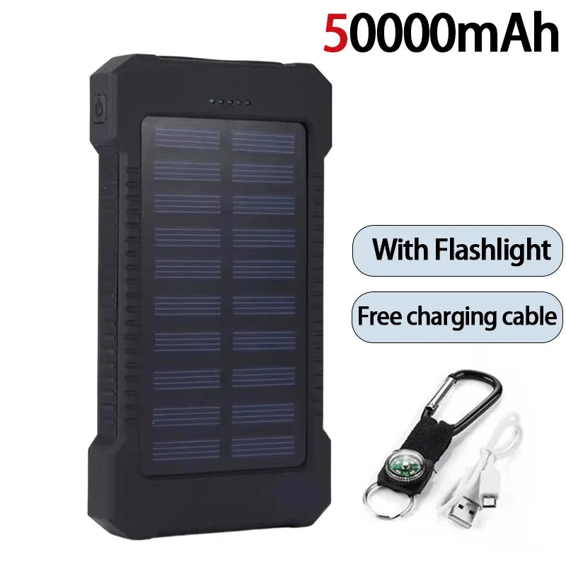 Lenovo 500000mAh Solar Power Bank