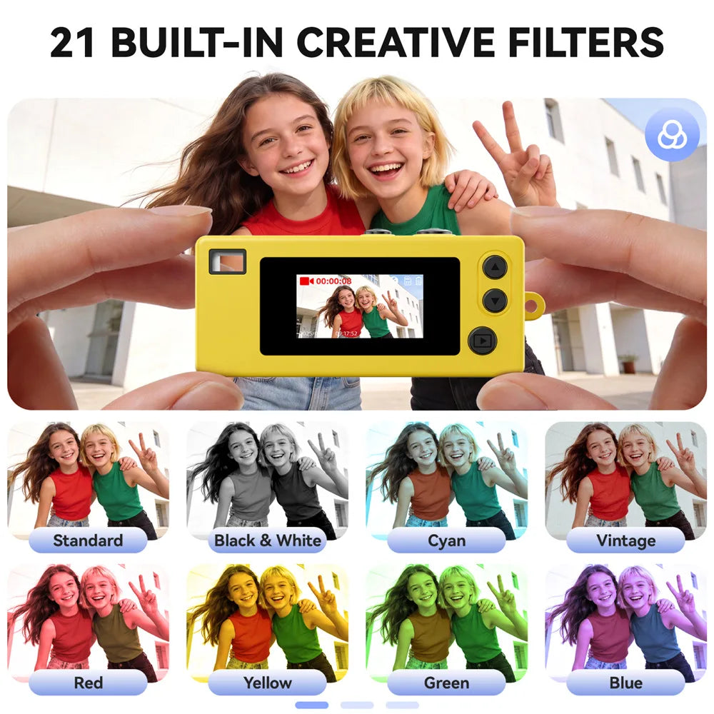 Mini Caméra Numérique Rétro G62 1080P - Appareil Photo & Vidéo portable - LENOVO