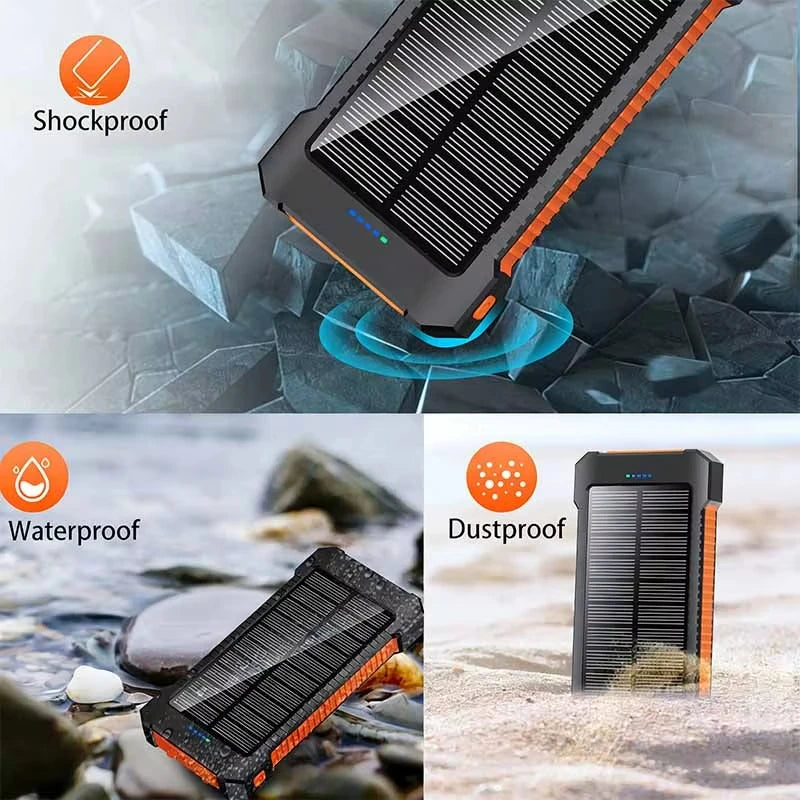 Lenovo 500000mAh Solar Power Bank