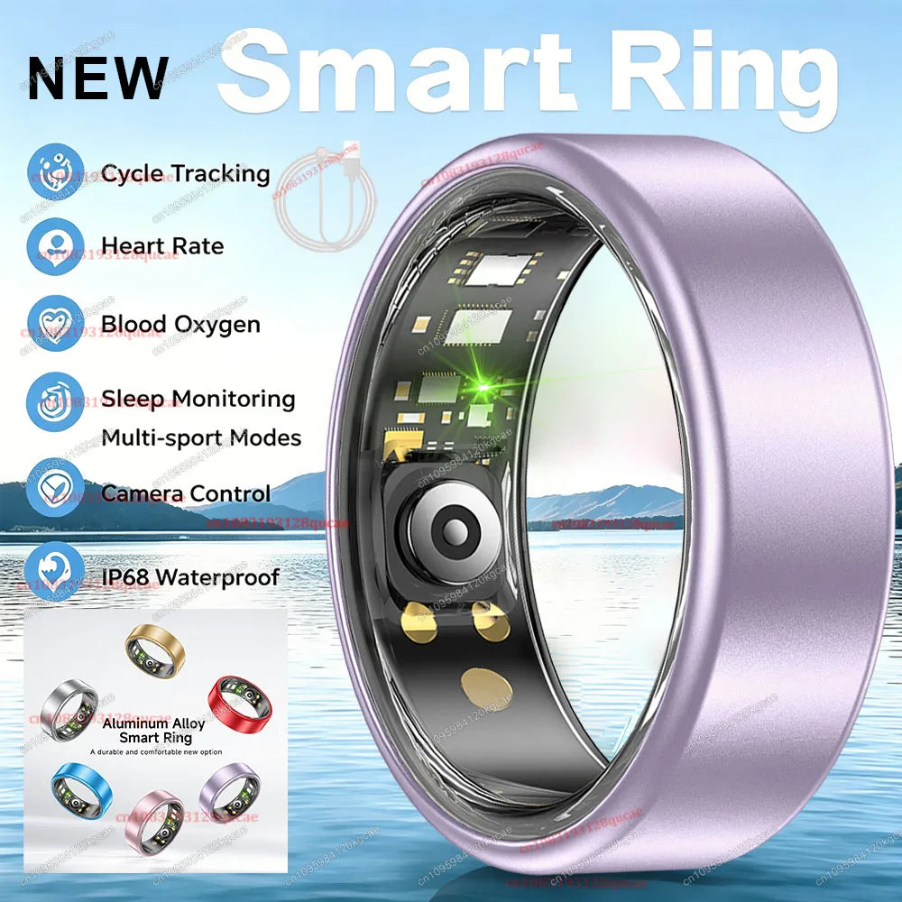 Bague Connectée  Smart Ring R10-Suivi Santé & Sport- Mixte