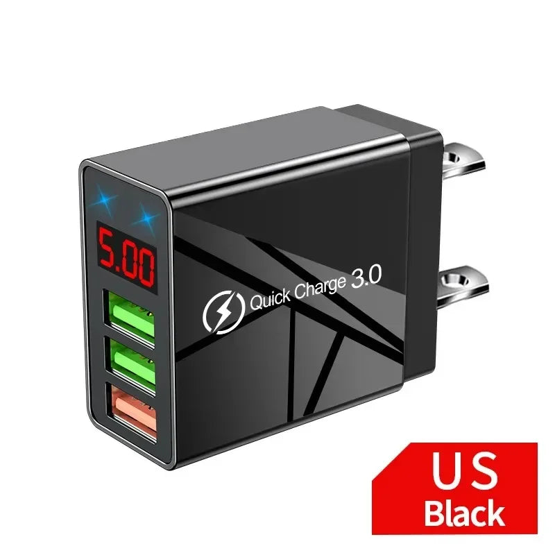 USB Charger 3 Ports