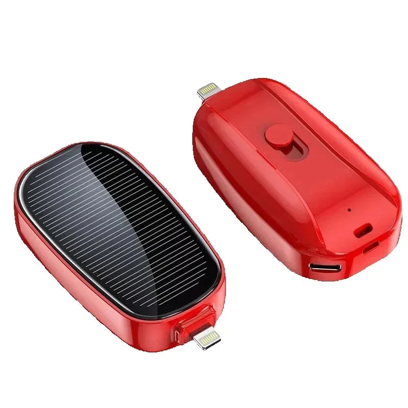 Mini batterie externe solaire Porte-clés Lenovo 1200 mAh - Batterie de secours