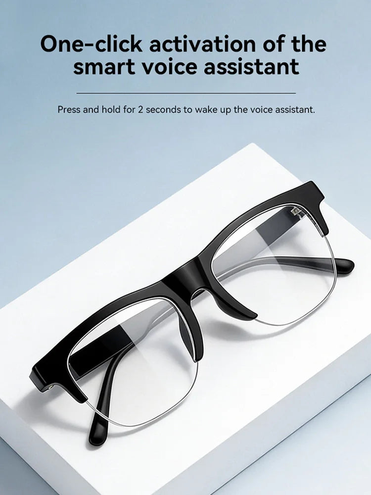 Lunettes Connectées AI 8K 2400MP-Traduction Instantanée & Appels