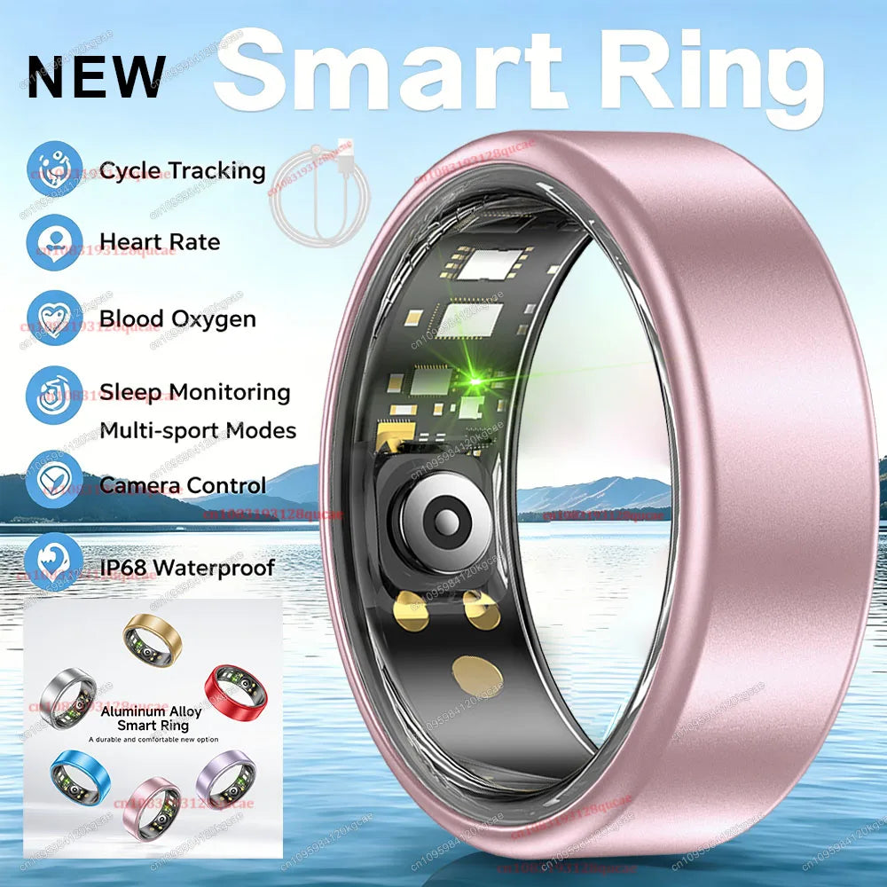 Bague Connectée  Smart Ring R10-Suivi Santé & Sport- Mixte