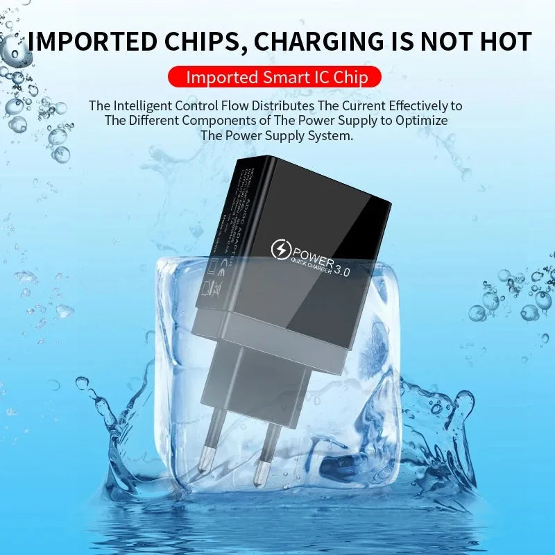 USB Charger 3 Ports