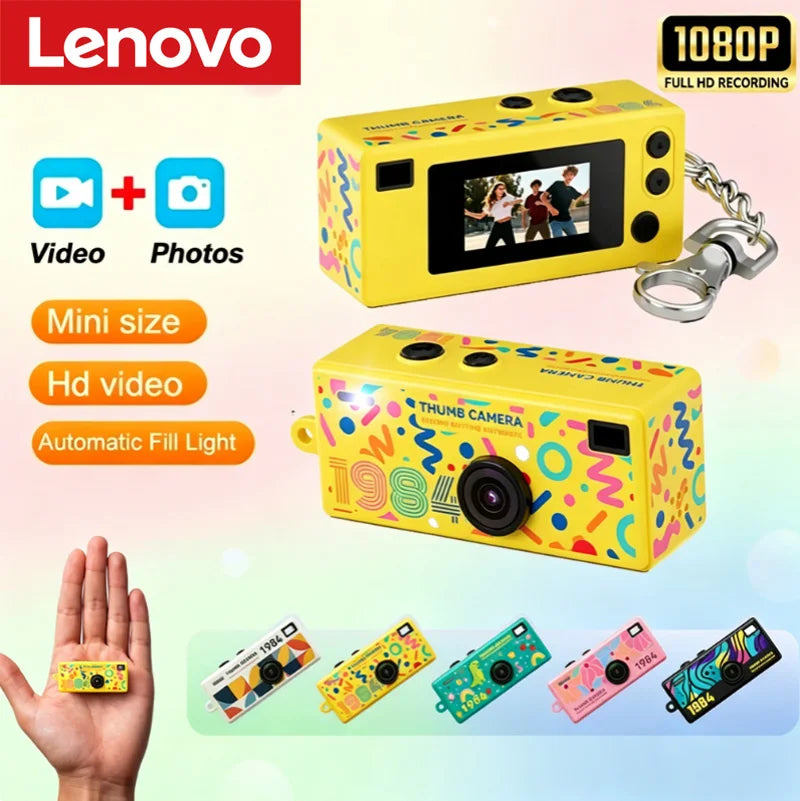 Mini Caméra Numérique Rétro G62 1080P - Appareil Photo & Vidéo portable - LENOVO