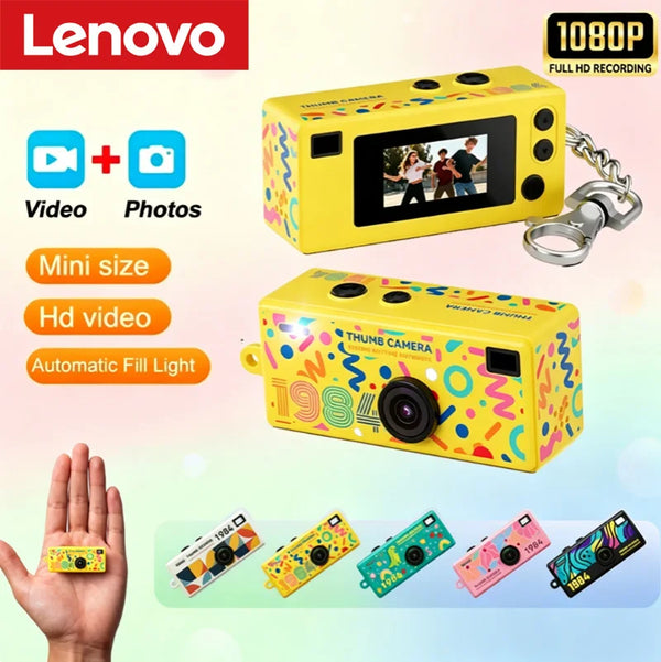 Mini Caméra Numérique Rétro G62 1080P - Appareil Photo & Vidéo portable - LENOVO