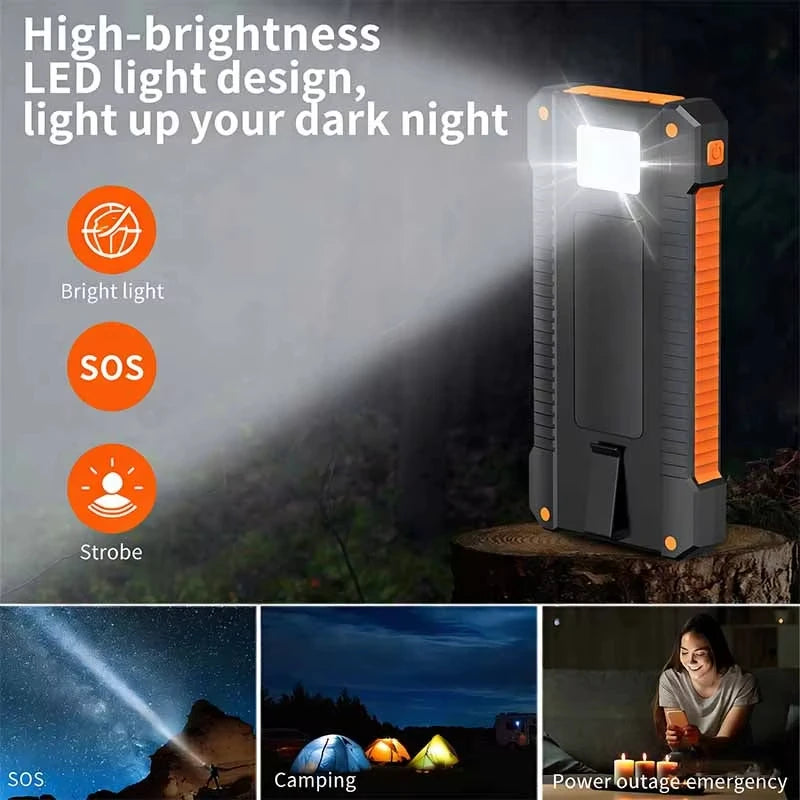 Lenovo 500000mAh Solar Power Bank