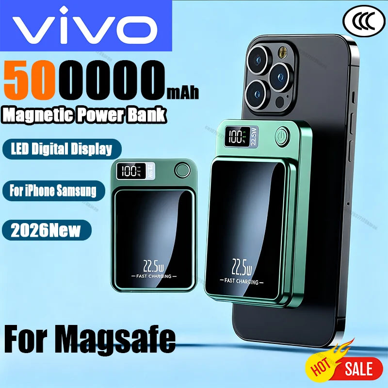 VIVO 500000mAh Magnetic Power Bank