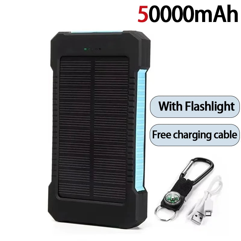 Lenovo 500000mAh Solar Power Bank